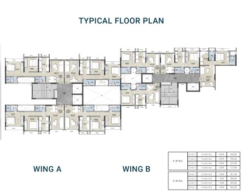 1 BHK Floor Plan